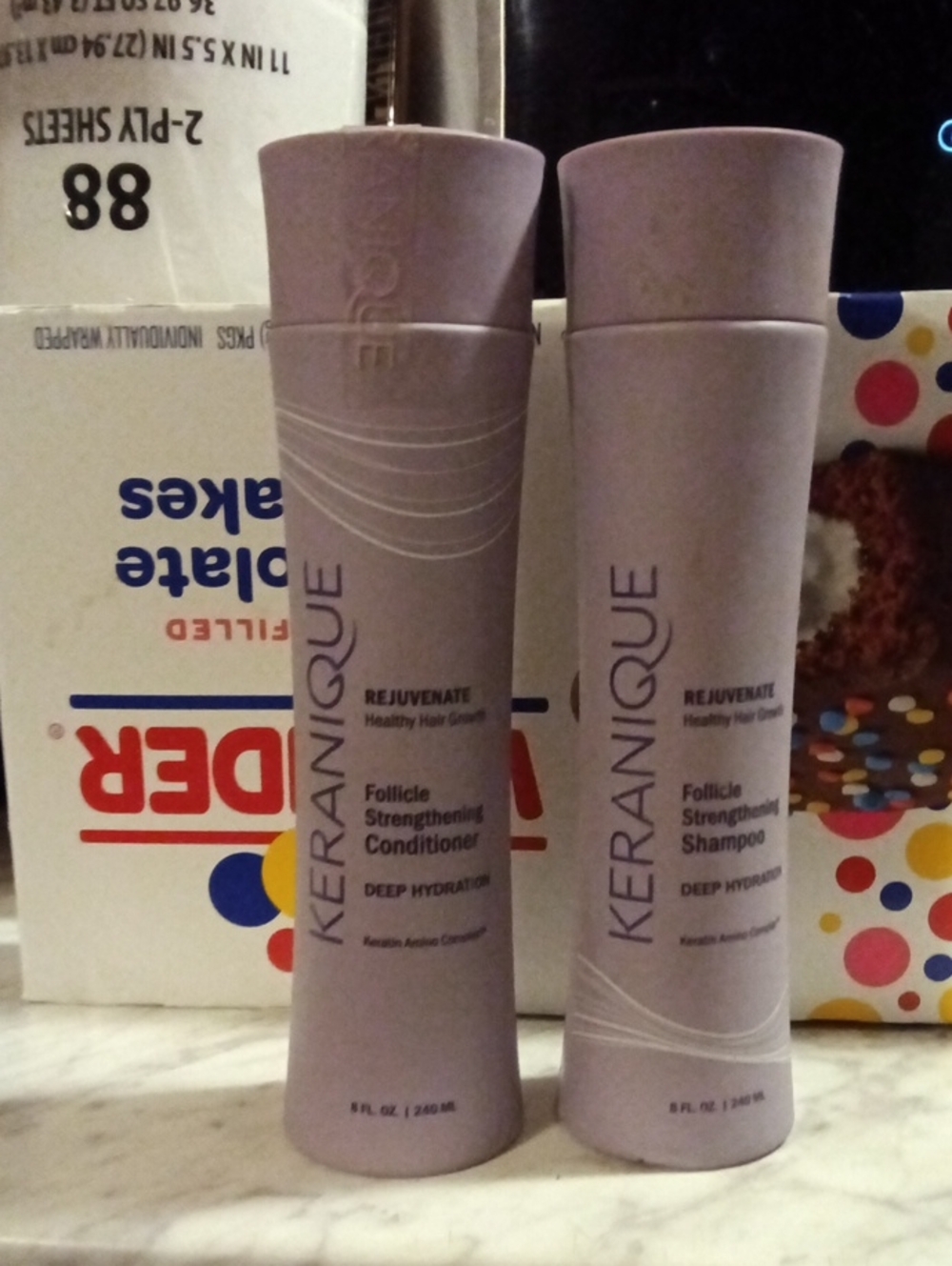 New Kernique Rejuvenate Follicle Strengthening Shampoo & Conditioner Set -